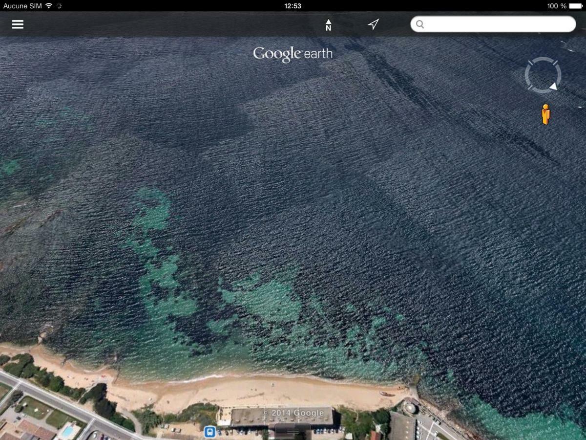 Studio Pieds Dans L'Eau อฌักซิโอ้ ภายนอก รูปภาพ
